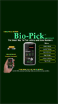 Mobile Screenshot of bio-pick.com